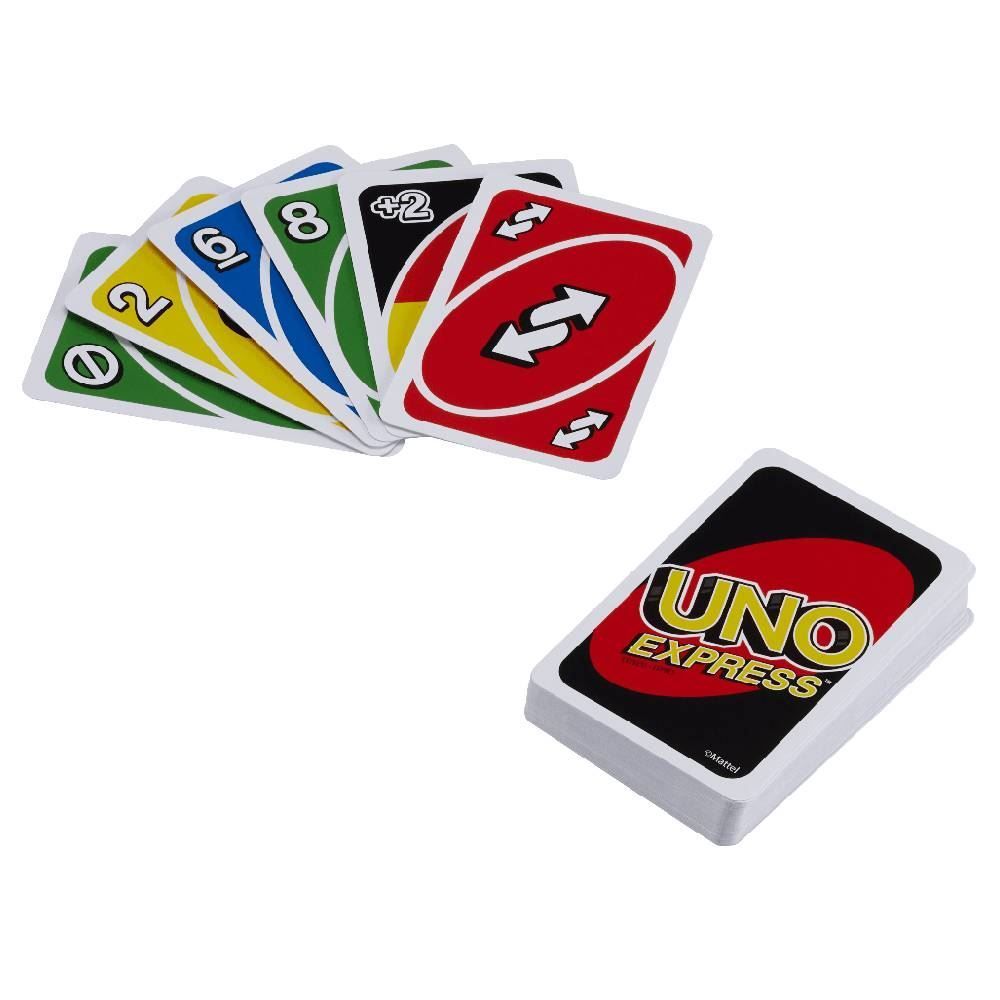 Jogo De Cartas Uno Express Mattel - JDF56