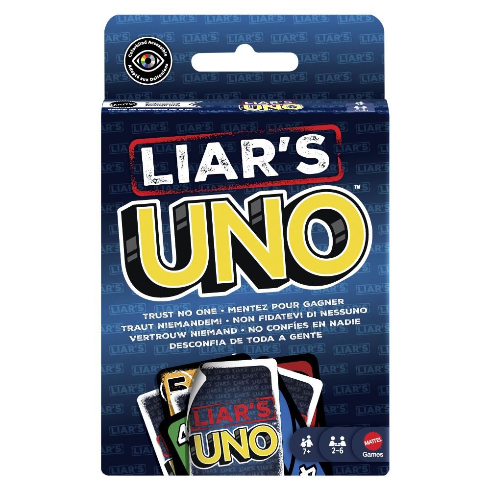 Jogo de Cartas Uno Liar’S Edição Especial Mattel - JLH43