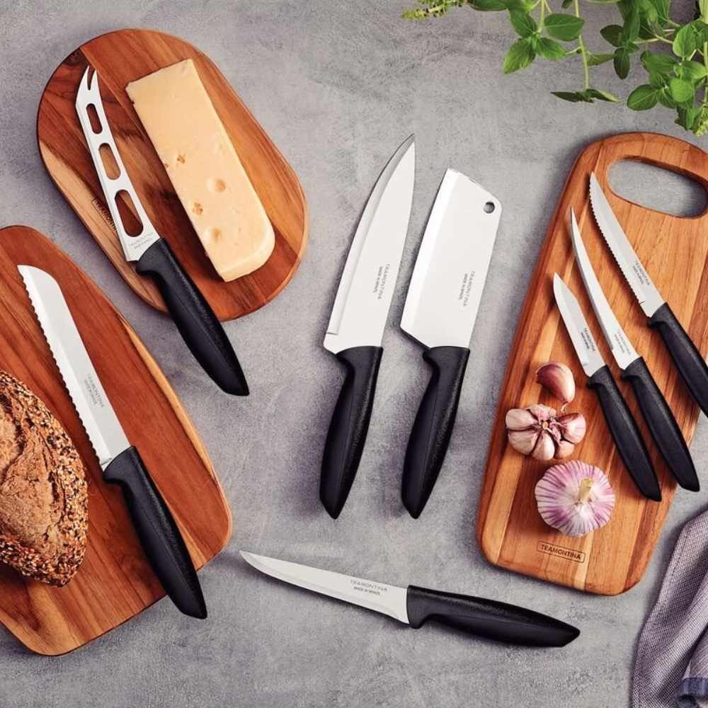 Jogo De Facas Plenus Tramontina - 8 Peças