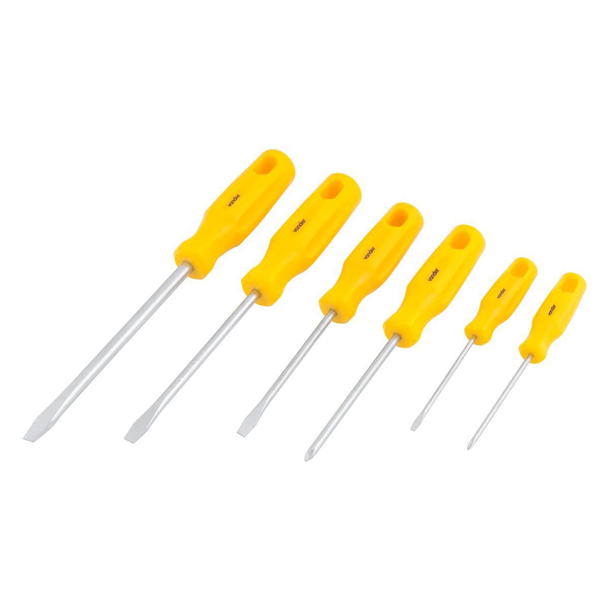 Jogo de Chaves 6 peças Tipo Fenda Vonder - 3072206000