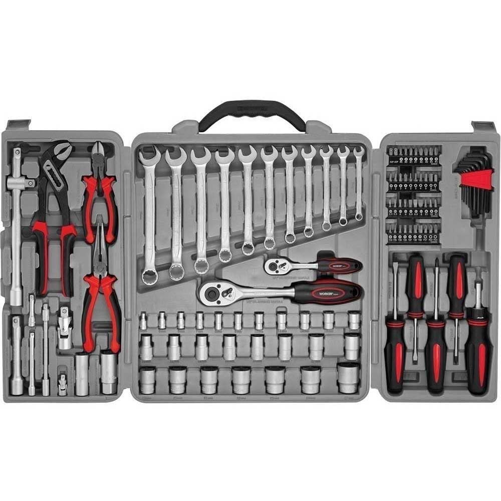 Jogo De Ferramentas Com 110Pçs Worker - 980803