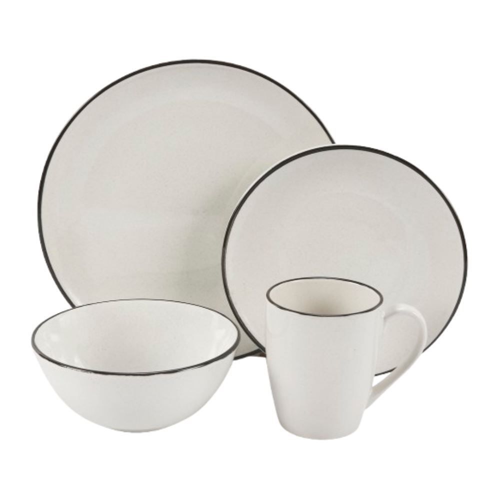 Jogo de Jantar Naturalle Onyx Havan Casa - 16 Peças