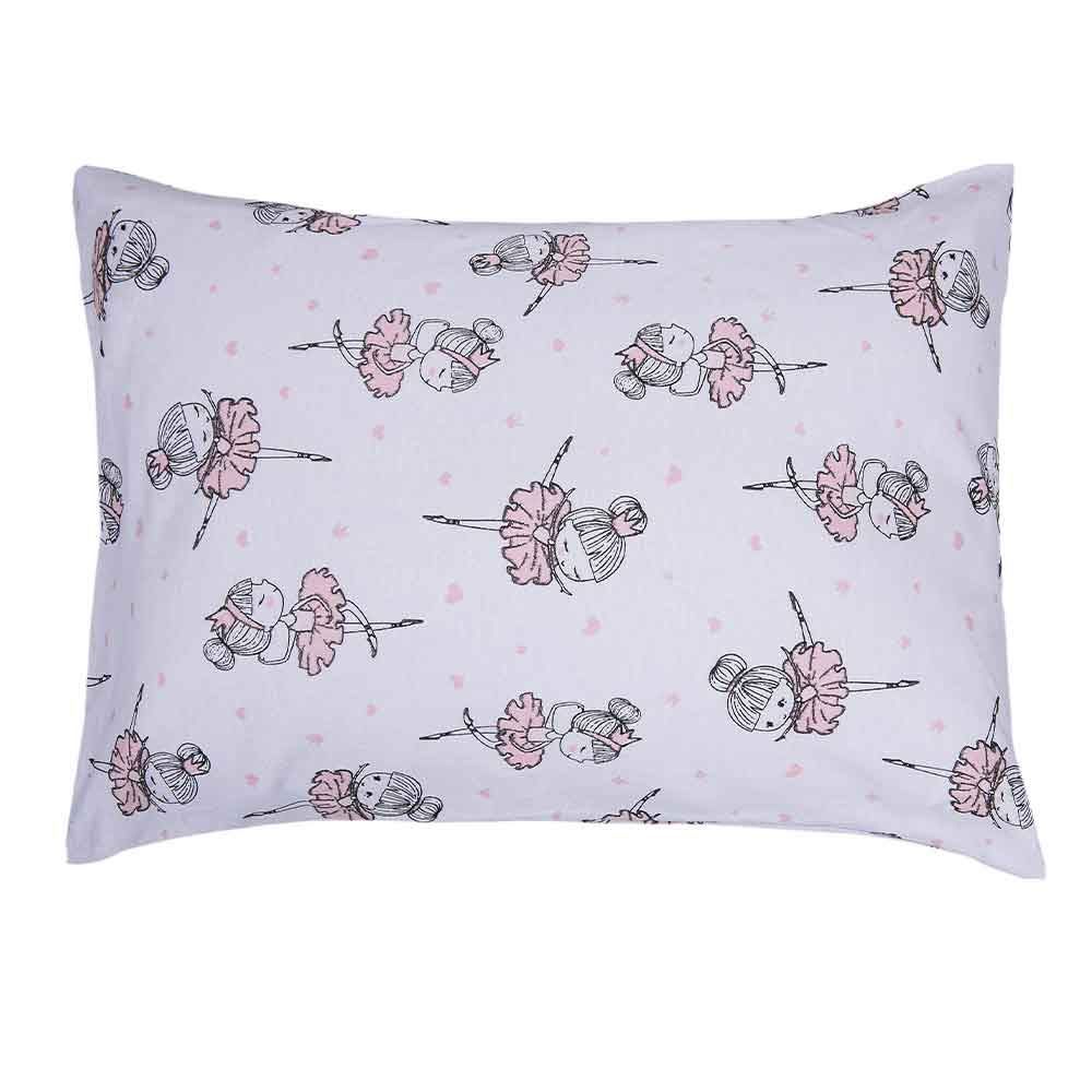 Jogo De Lençol 70X130cm Com 02 Fronhas - Bailarina