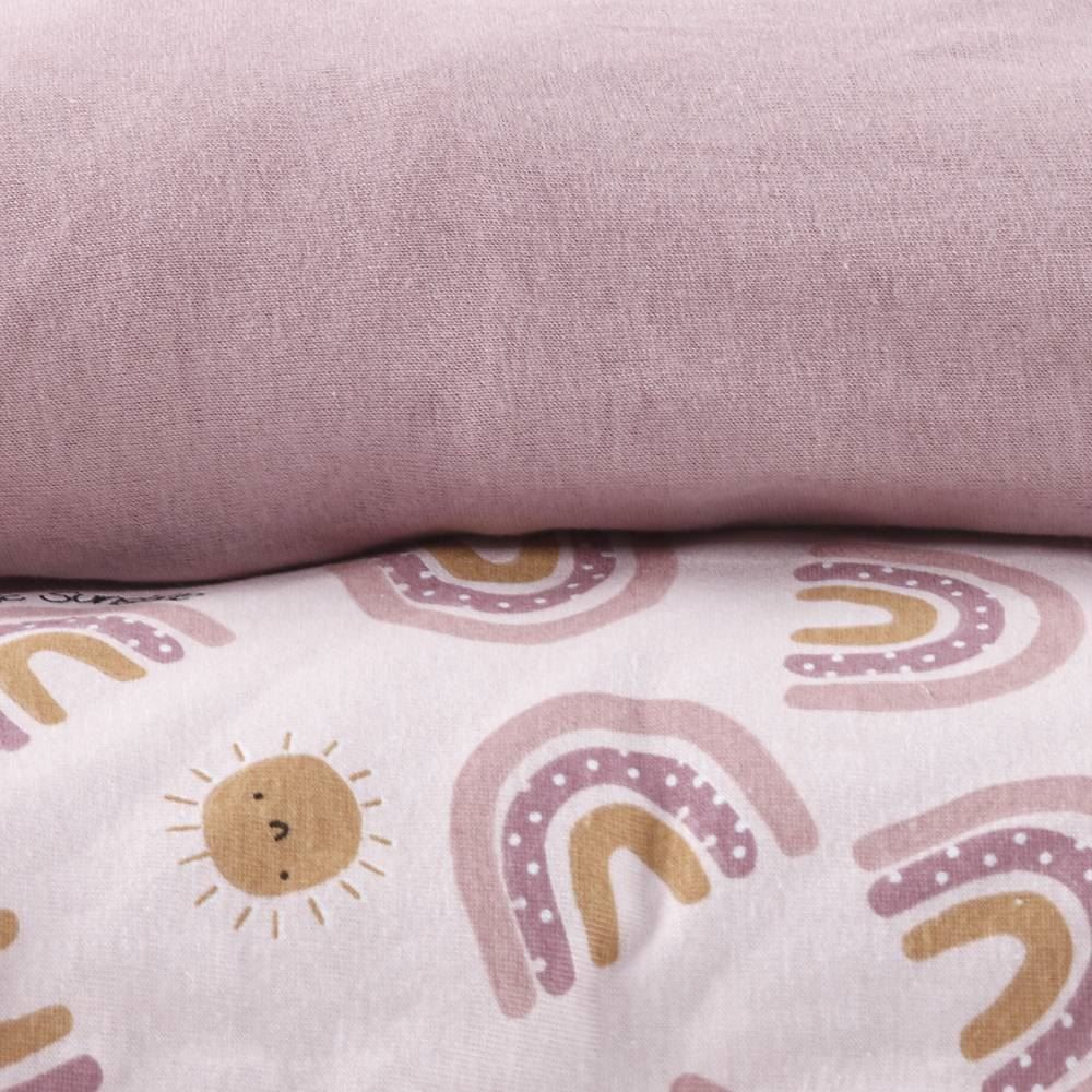 Jogo De Lençol Bebê 100% Algodão Havan Baby 3 Pçs - Sunshine