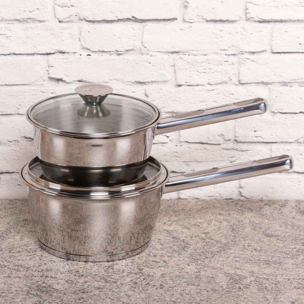 Jogo De Panelas Tramontina Indução Allegra 4 Peças - Inox