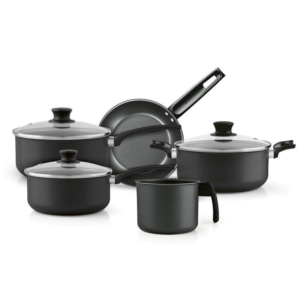 Jogo De Panelas Alumínio Antiaderente Magnific 5 Peças Grafite - Panelux