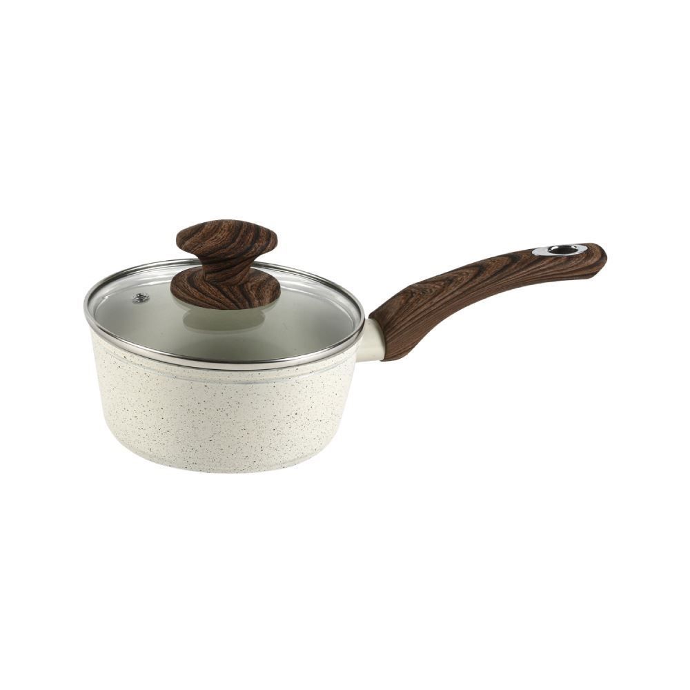 Jogo De Panelas Indução Montreal Havan Casa 5 Peças - Baunilha 