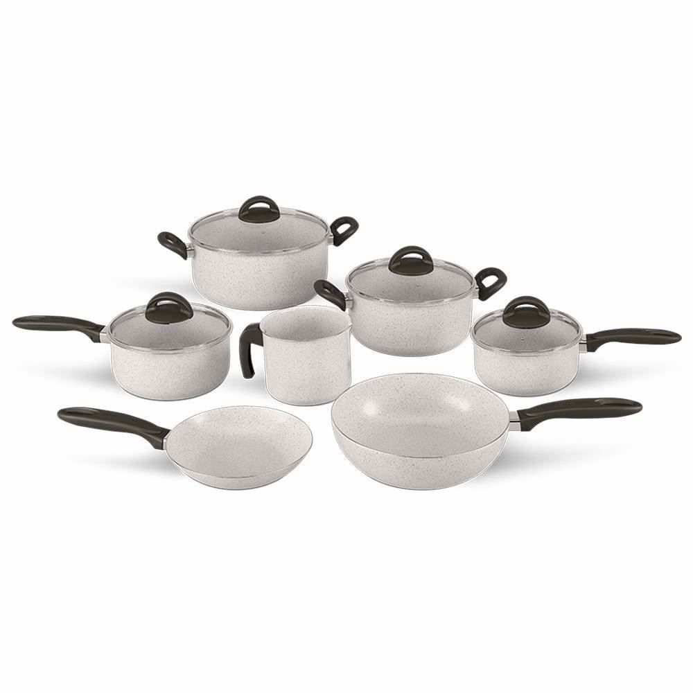 Jogo de Panelas Suprema Brinox 7 Peças - Vanilla