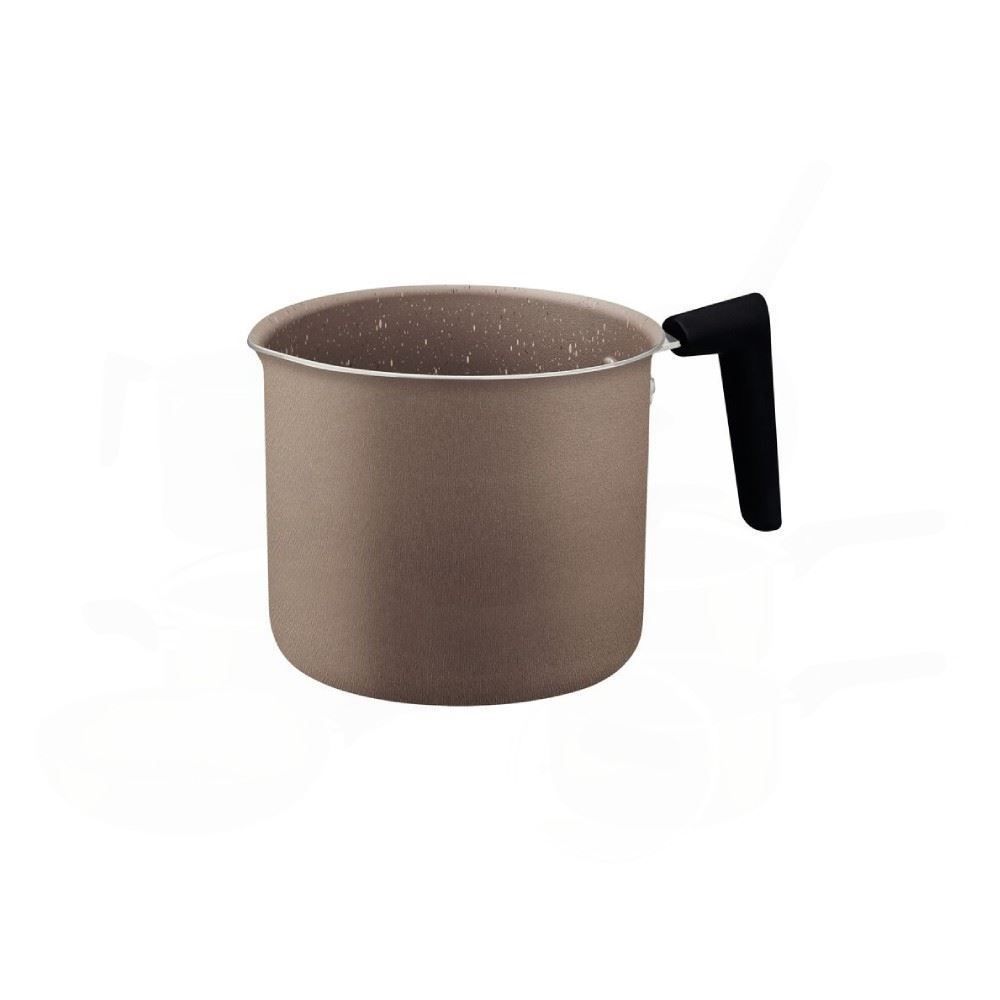 Jogo De Panelas Tramontina Milazzo 7 Peças - Amêndoa