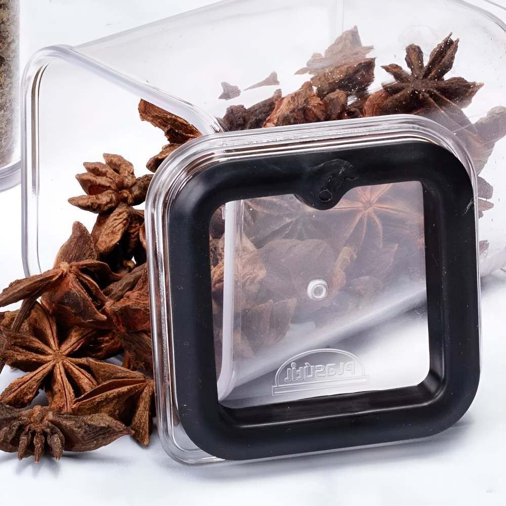 Jogo De Porta Condimentos Com Suporte Plasútil - 3 Peças 