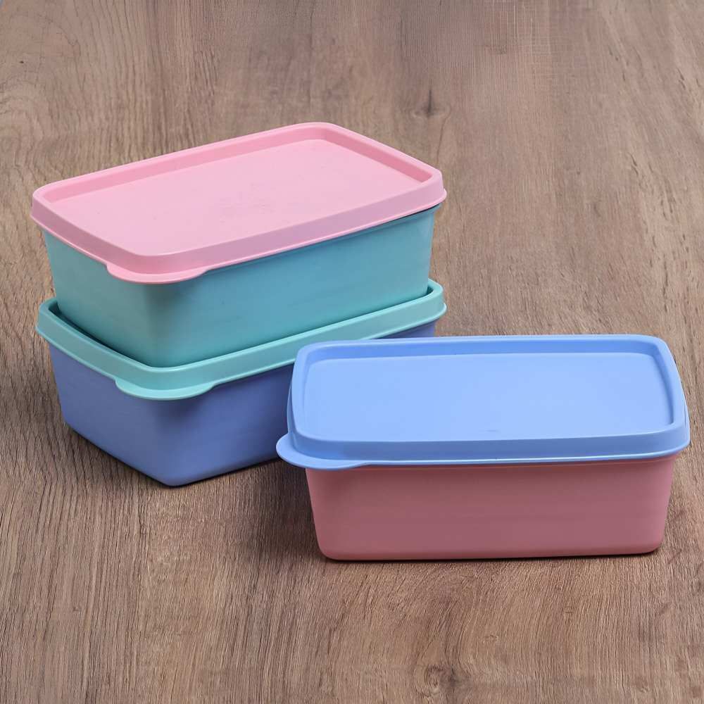 Jogo De Potes Herméticos Kids Dup 460 Ml - 3 Peças 