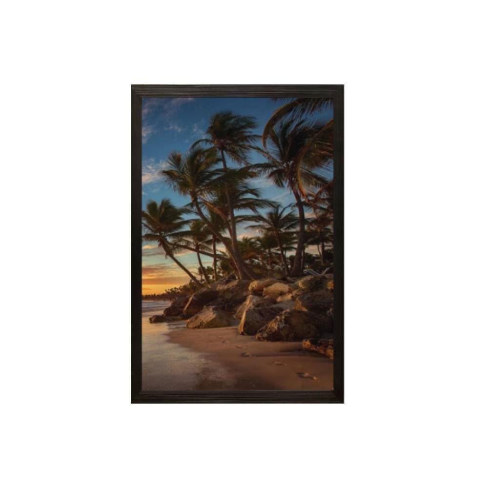 Jogo De Quadros Fx Quadros 28Cm 3 Peças - Coqueiros