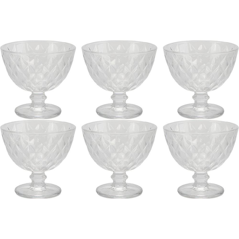 Jogo de Sobremesa Topázio em Casa Tem Inga 300Ml - 6 Peças