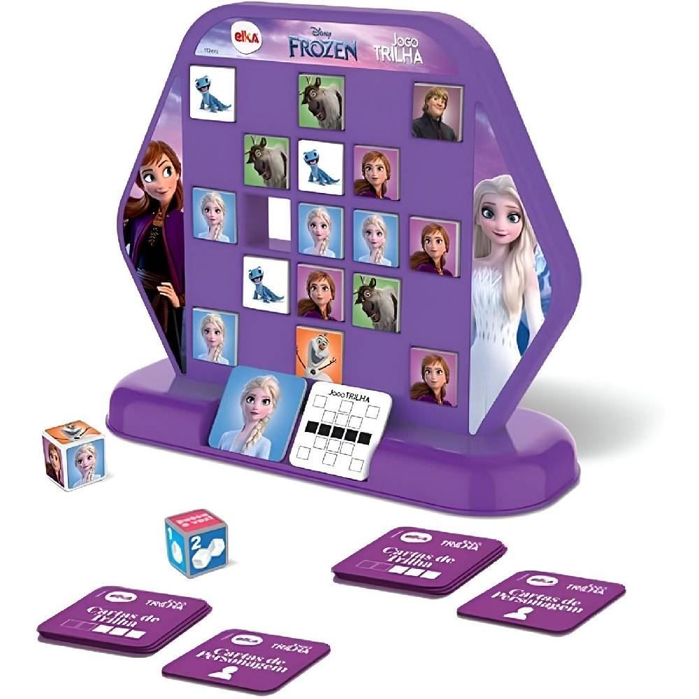 Jogo De Tabuleiro Trilha Frozen Elka - 1232