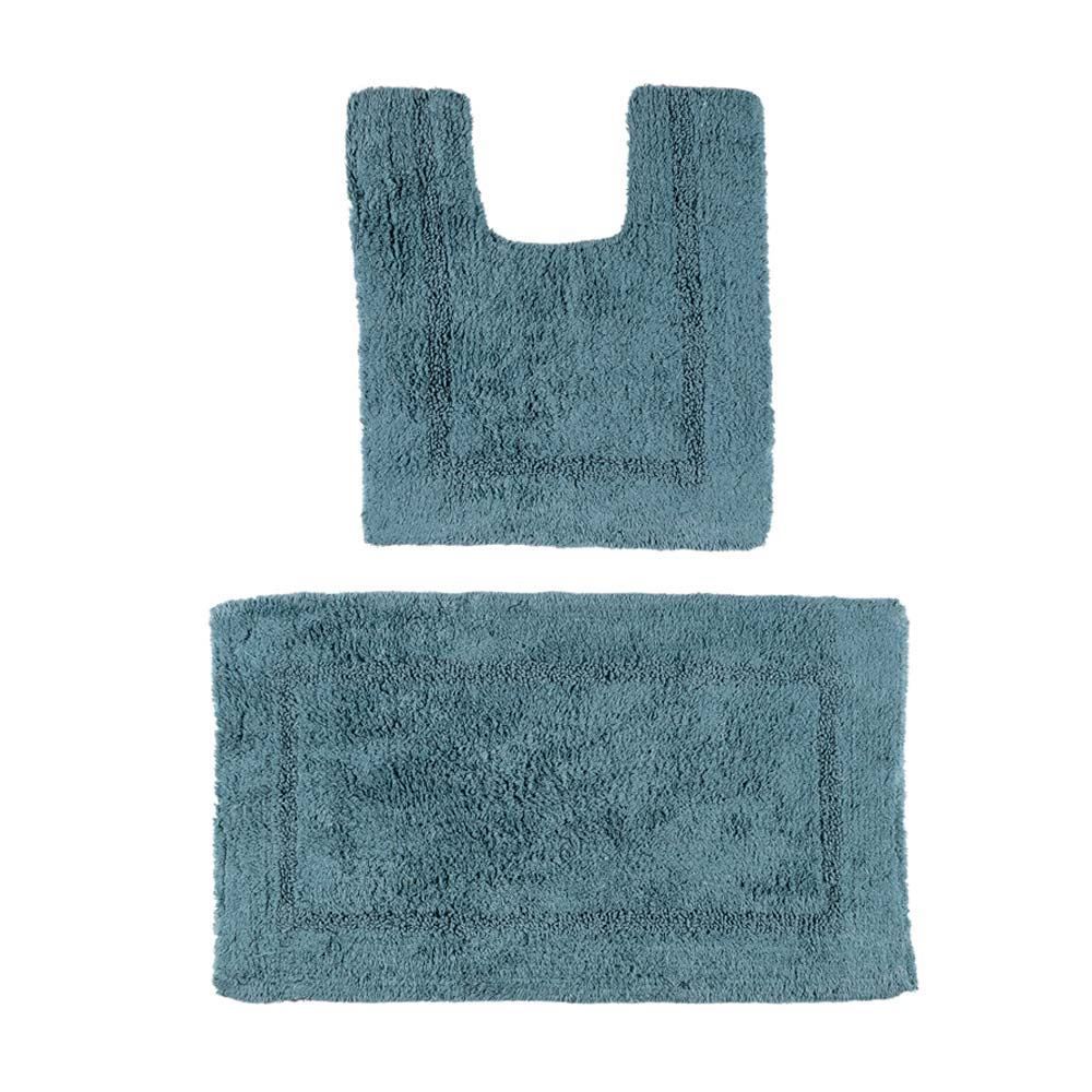 Jogo De Tapetes De Banheiro 2 Peças Arezo Havan - Verde Inglês