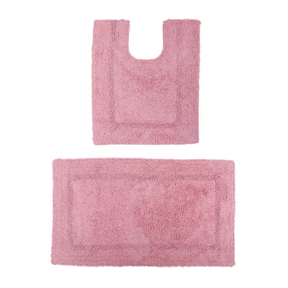 Jogo De Tapetes De Banheiro 2 Peças Arezo Havan - Rose 1611