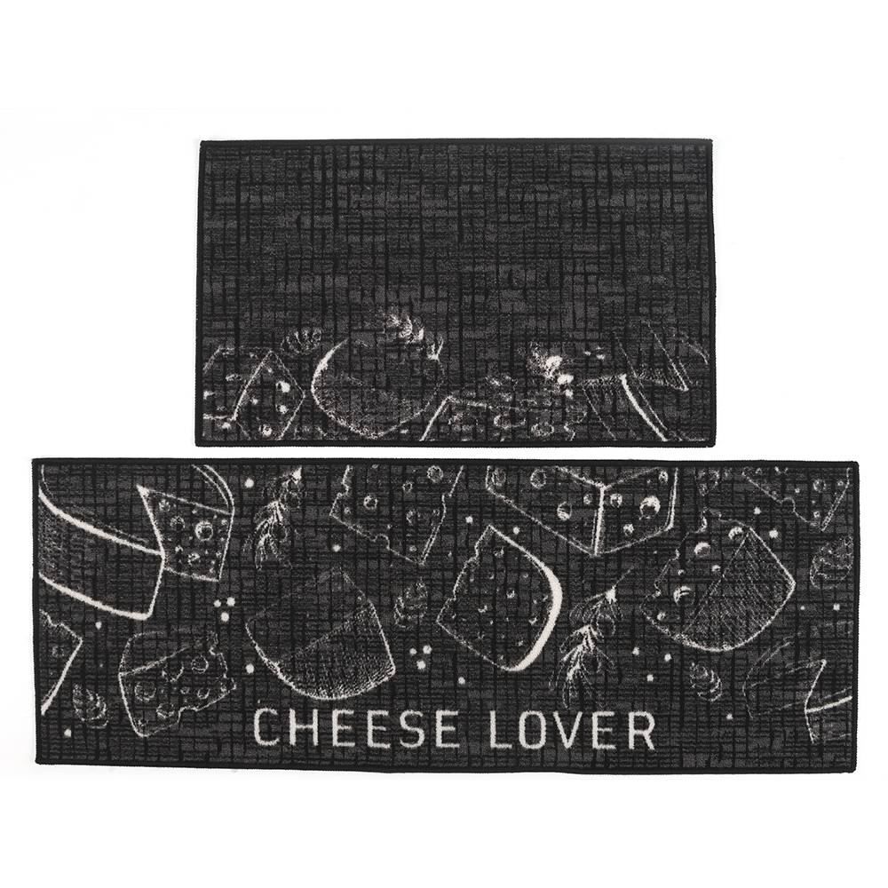 Jogo De Tapetes Napoli Para Cozinha 2 Peças Havan - Cheese Lover
