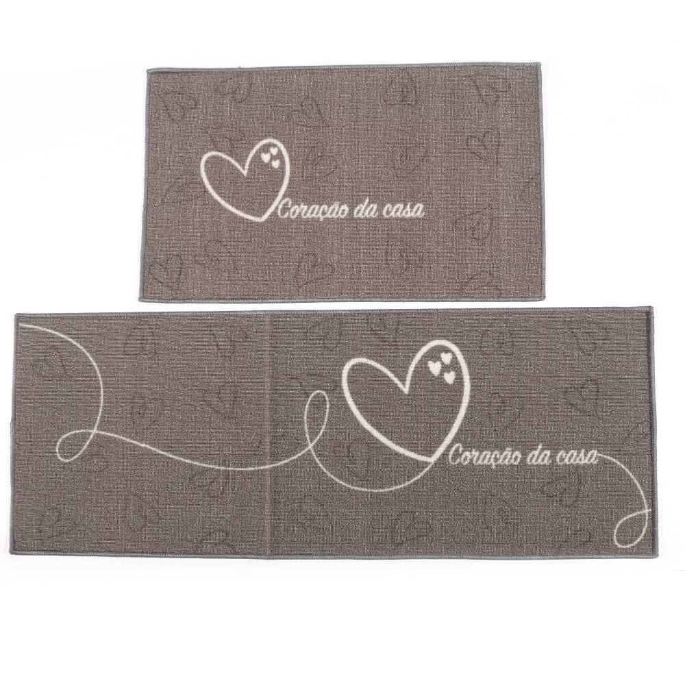 Jogo De Tapetes Napoli Para Cozinha 2 Peças Havan - Coração da Casa