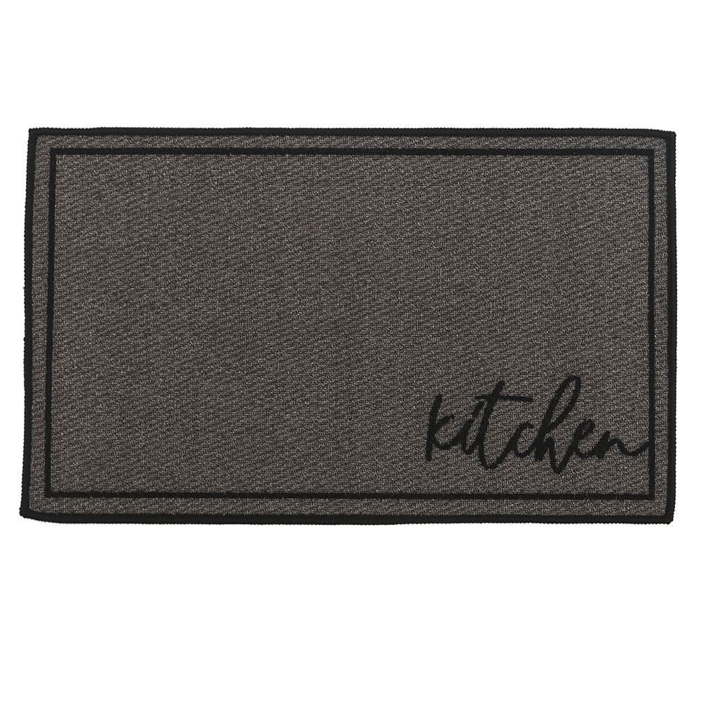 Jogo De Tapetes Napoli Para Cozinha 2 Peças Havan - Kitchen Cinza