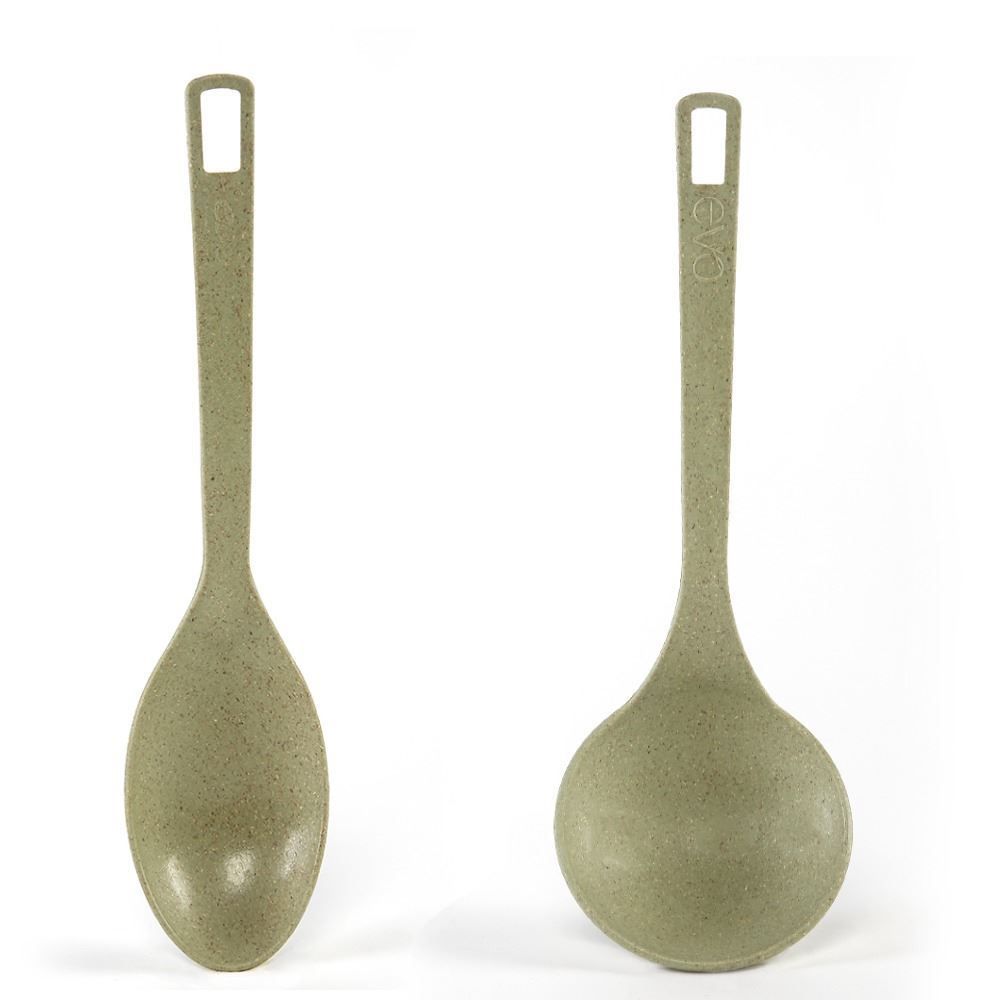 Jogo De Utensílios Verde Tropical Evo - 4 peças