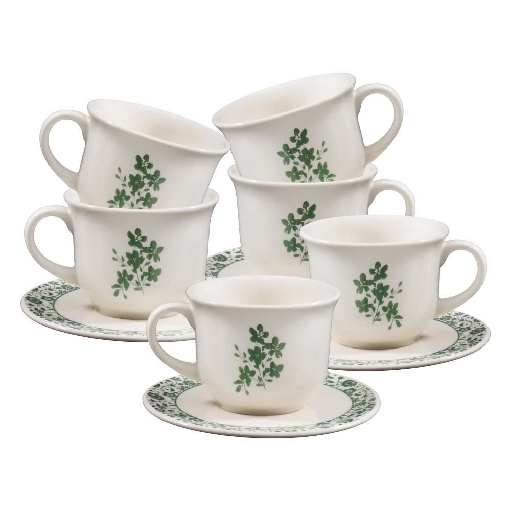 Jogo De Xícara De Chá Provence Biona 12 Pçs - Havan Casa