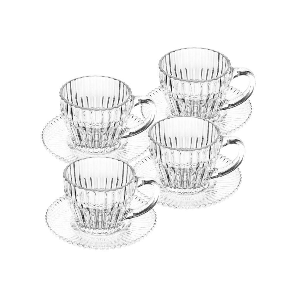 Jogo De Xícaras De Chá Com Pires Imperatriz Wolff 110 Ml - 110ml