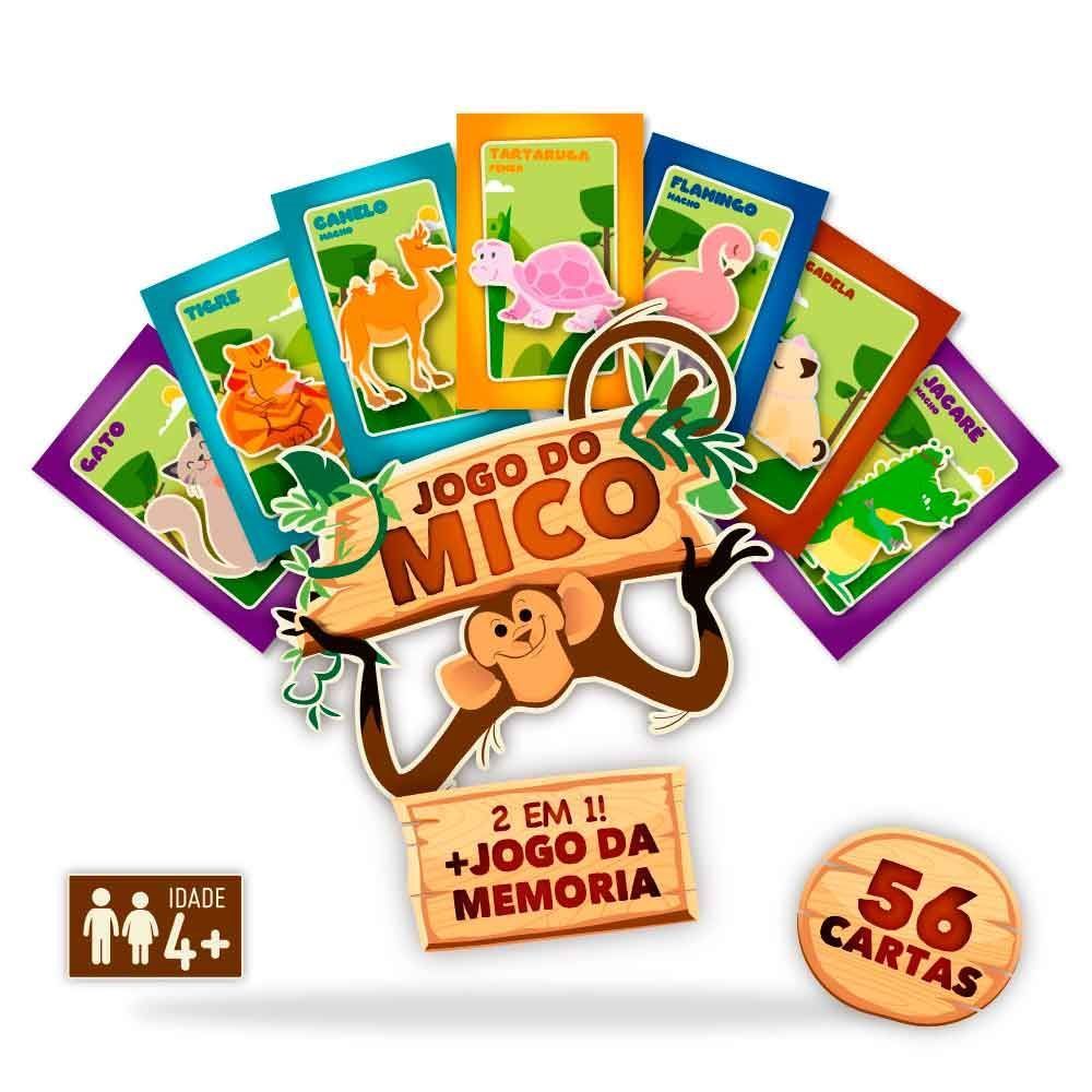 Jogo Do Mico 2 Em 1 Pais & Filhos Gala - 7531