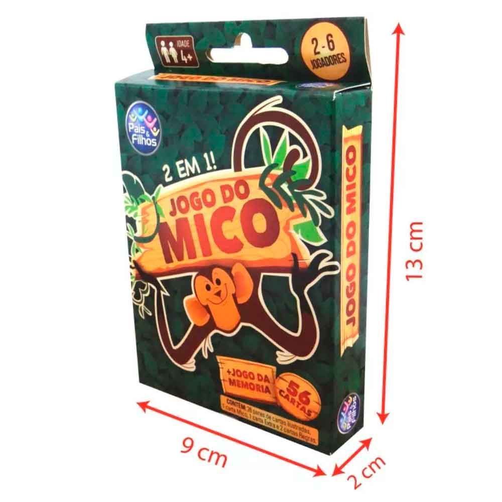 Jogo Do Mico 2 Em 1 Pais & Filhos Gala - 7531