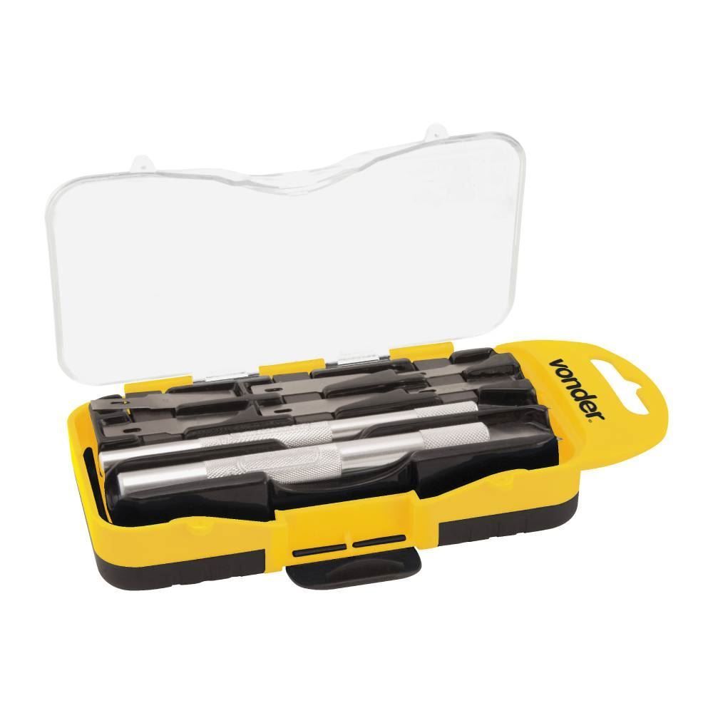 Jogo Facas De Precisão 10 Pçs Vonder - Aço