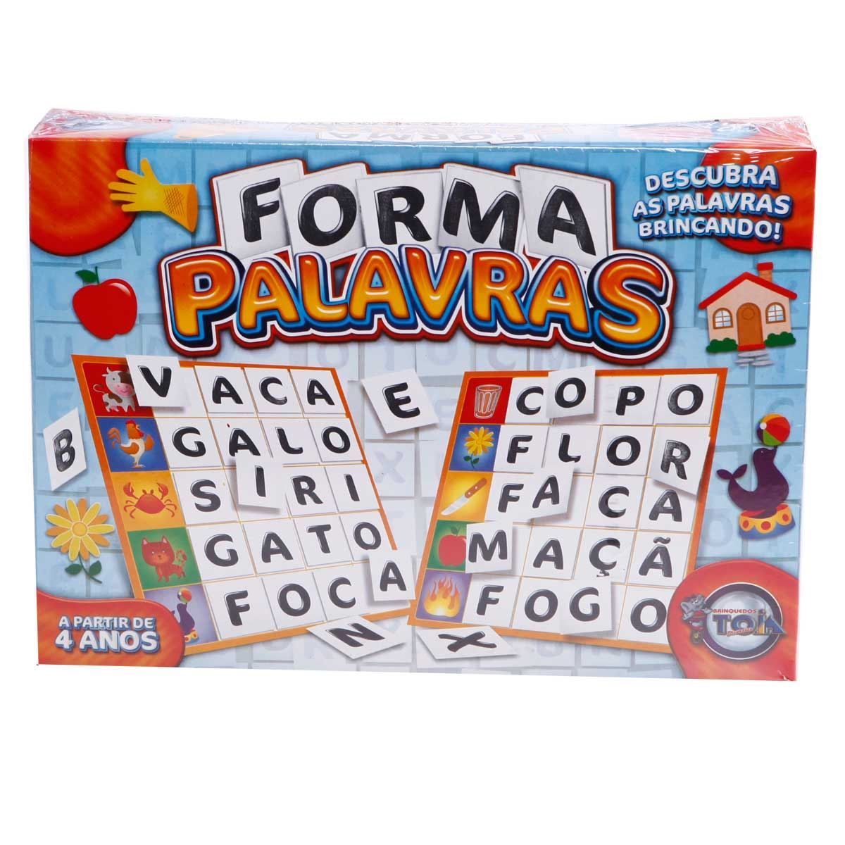 Jogo Forma Palavras Brincando com as Palavras Toia - DIVERSOS