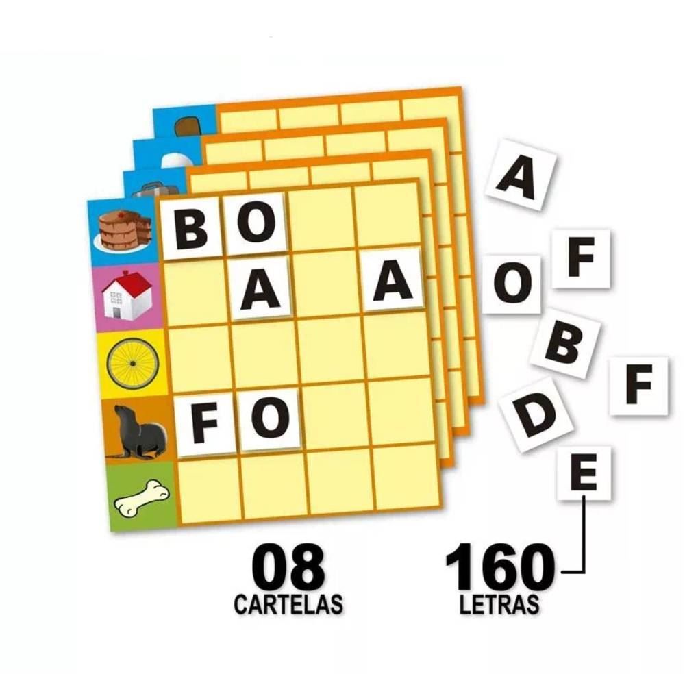Jogo Forma Palavras Escolar Gala - 3003