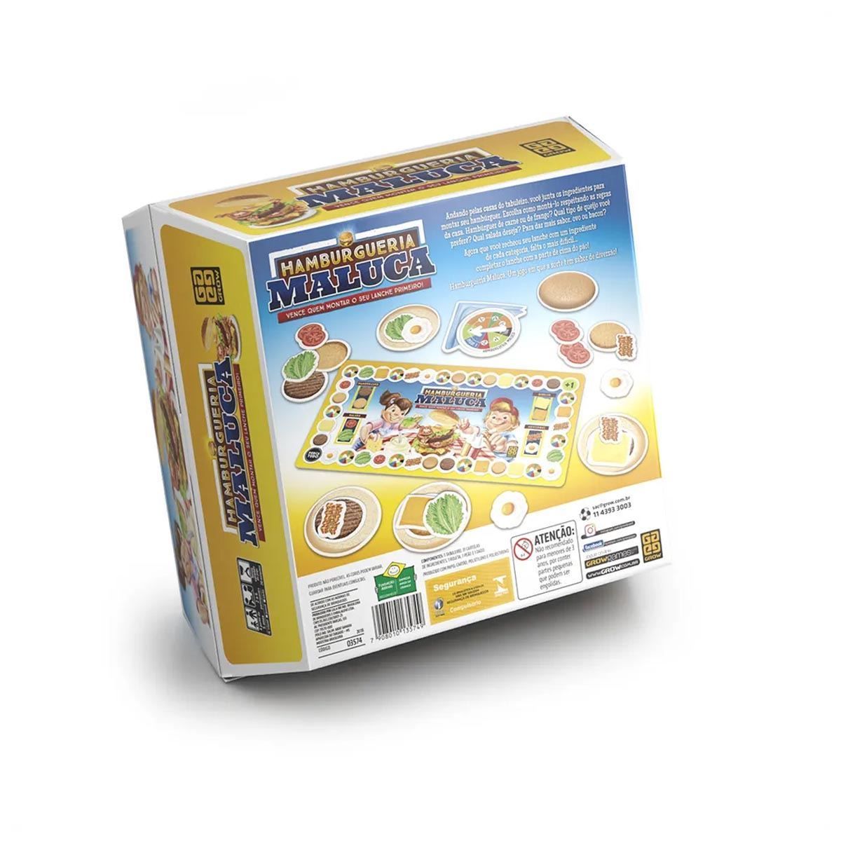 Jogo Hamburgueria Maluca 03574 Grow - Colorido