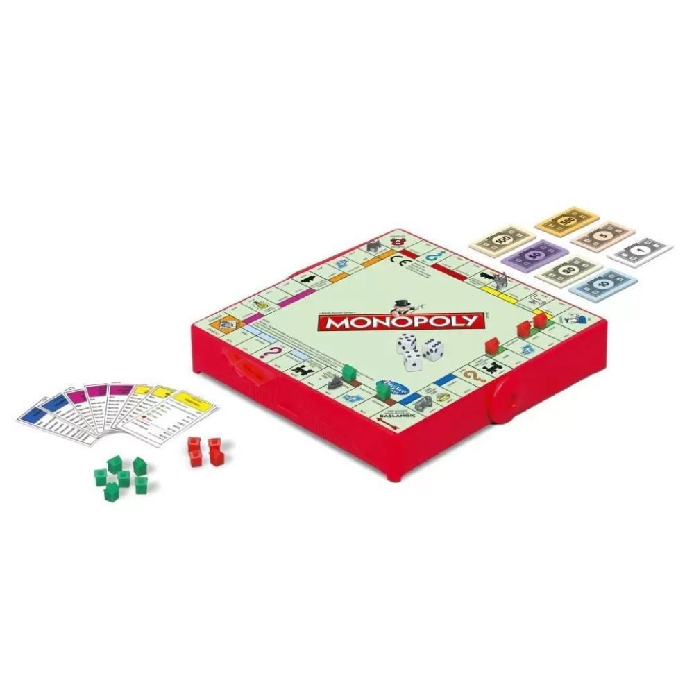 Jogo Monopoly Grab & Go B1002 Hasbro - B1002