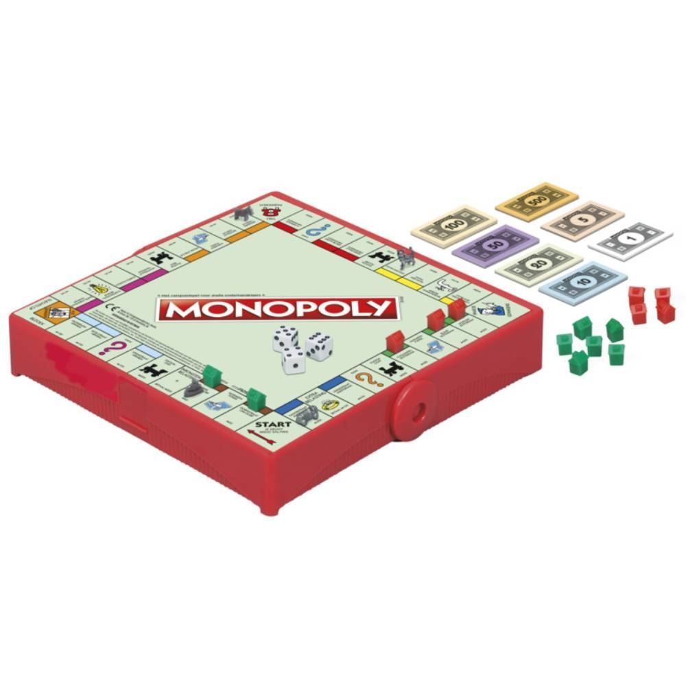 Jogo Monopoly Grab E Go Hasbro - F8256