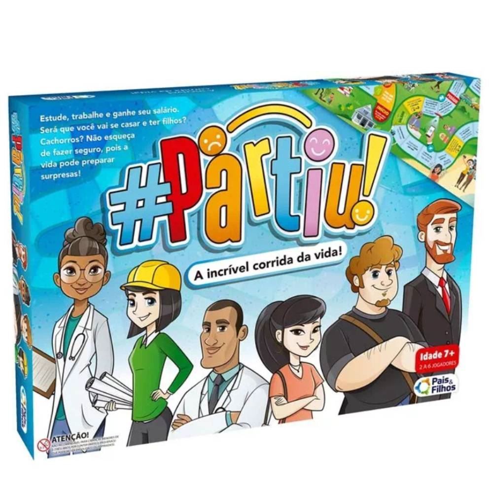 Jogo Partiu Top Line Pais E Filhos - 0984