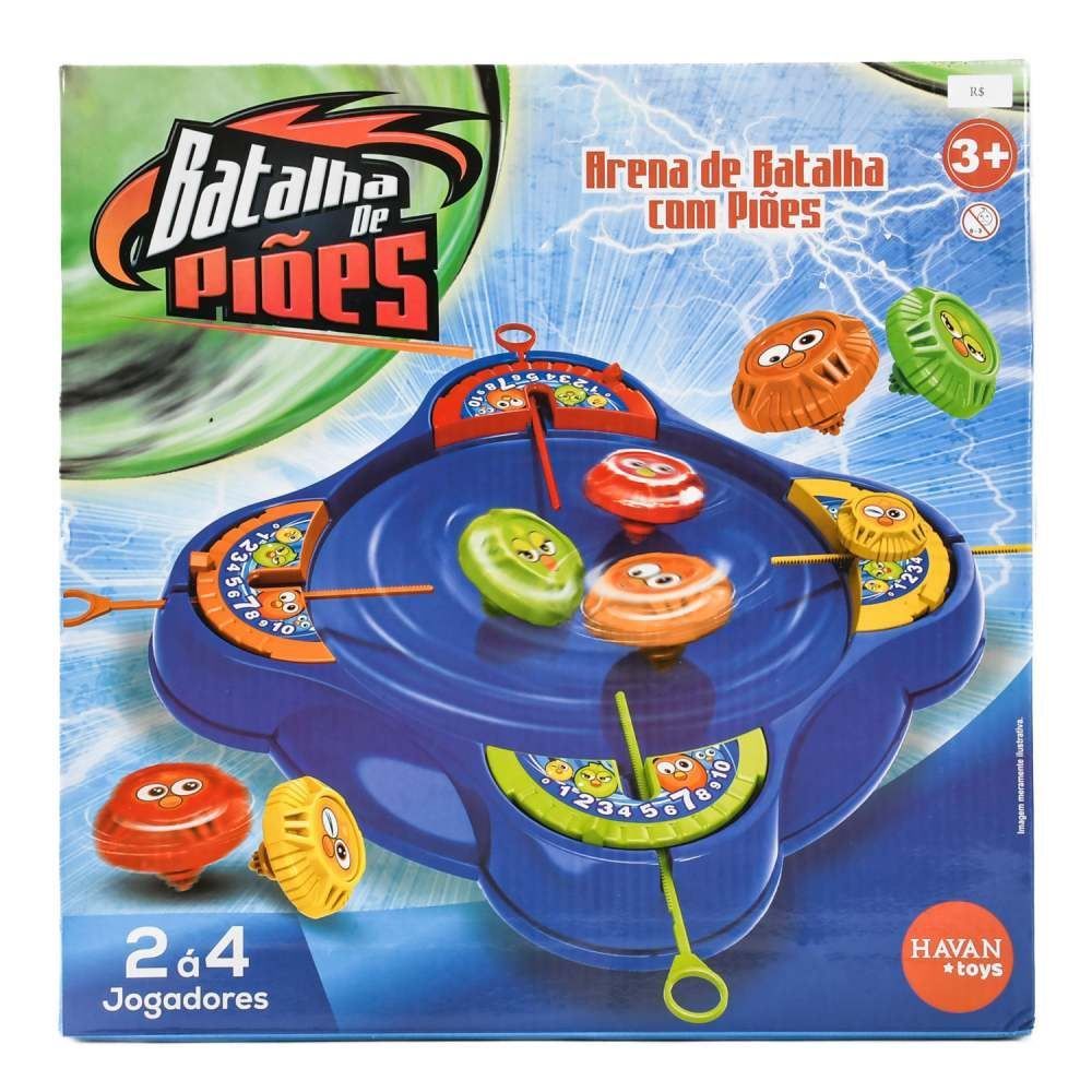 Jogo Pião E Arena Havan Toys - HBR0809