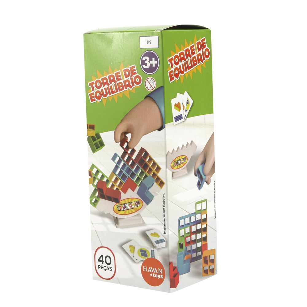 Jogo Torre De Equilíbrio Havan Toys - HBR0778