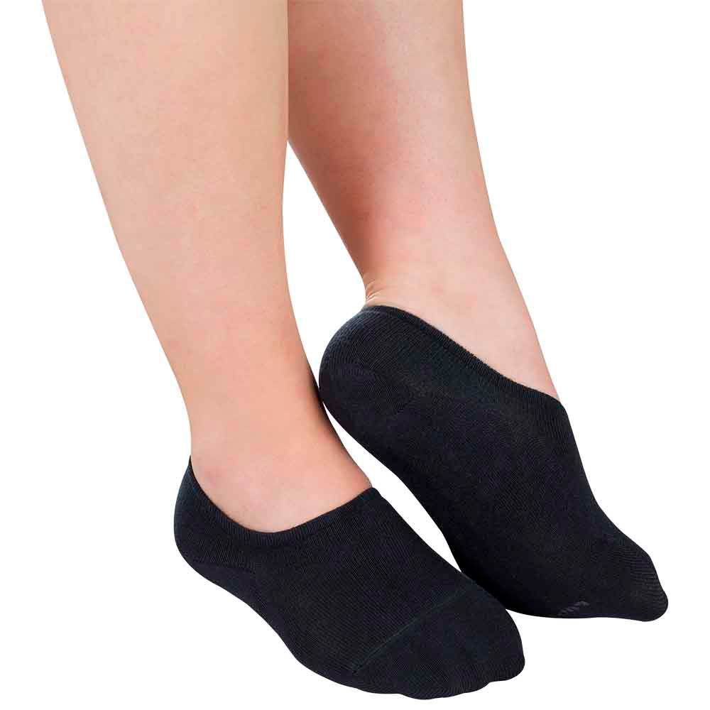 Kit 3 Meias Tamanho Único Sapatilha Lupo - BC/CZ/PT