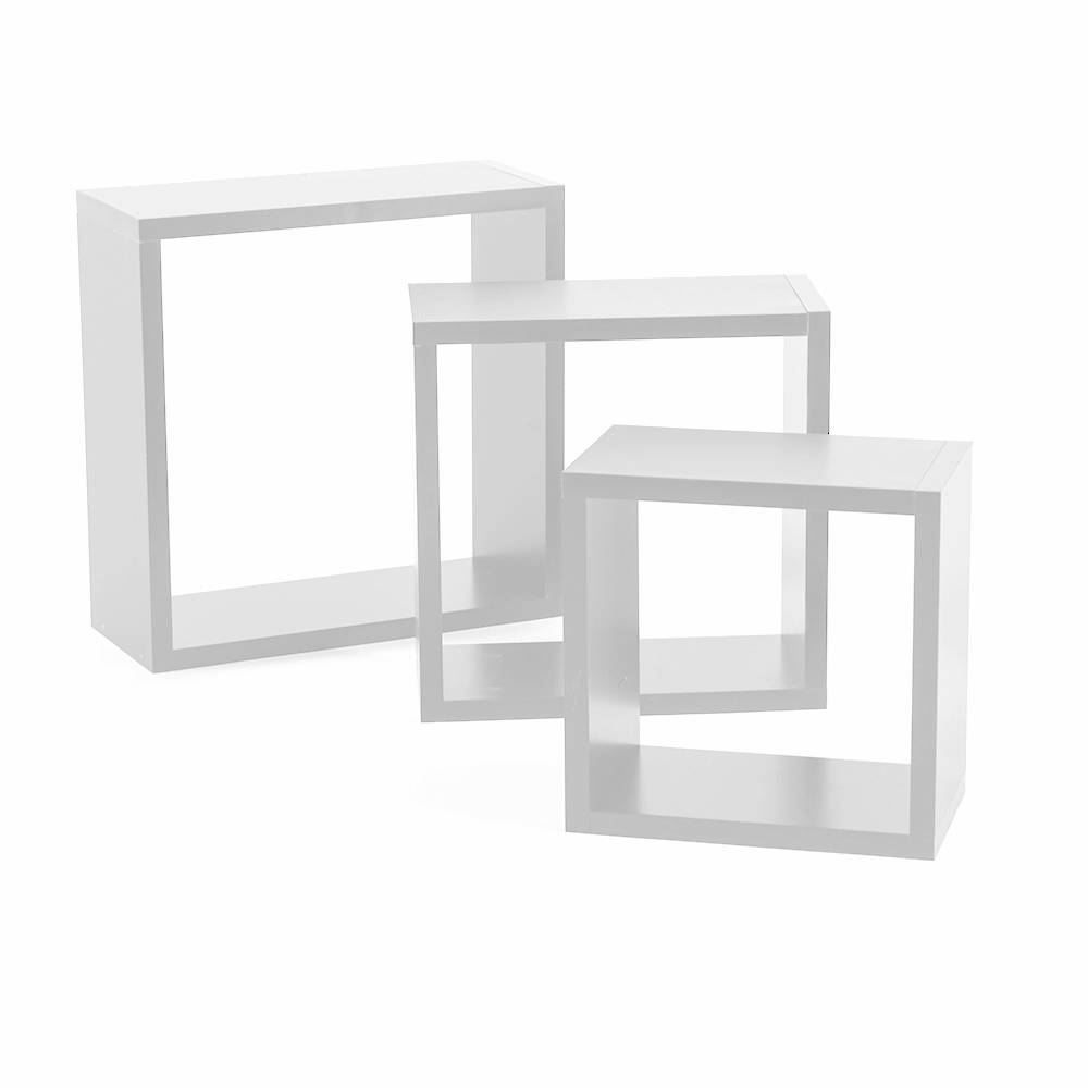 Kit 3 Nicho Leve Decorare Branco Prat-K