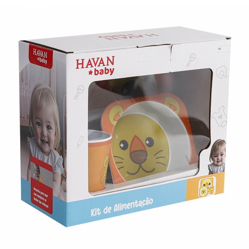 Kit Alimentação 3 Pçs Havan Baby - HBR0745