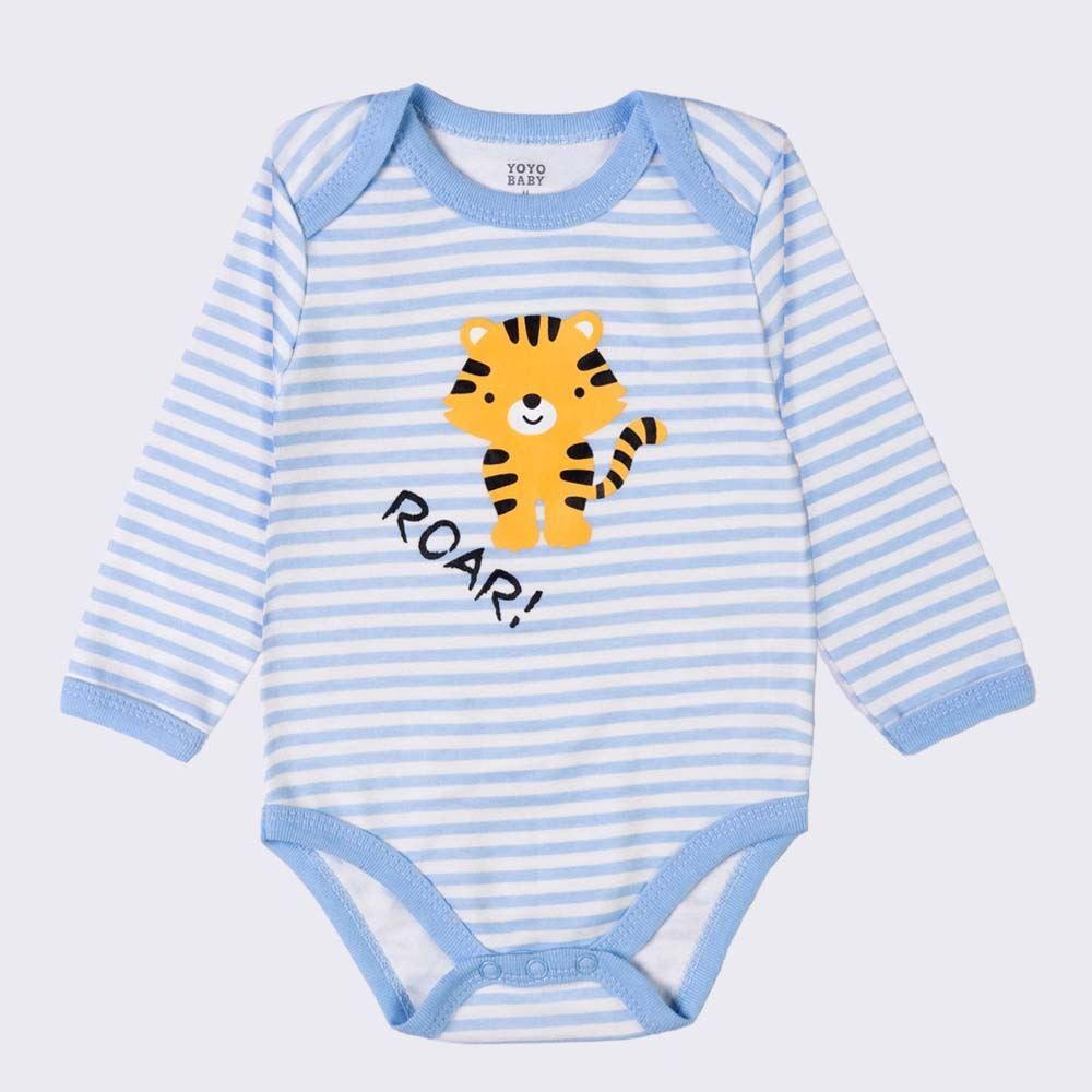 Kit Bebê Body Manga Longa 3 Peças Yoyo Baby