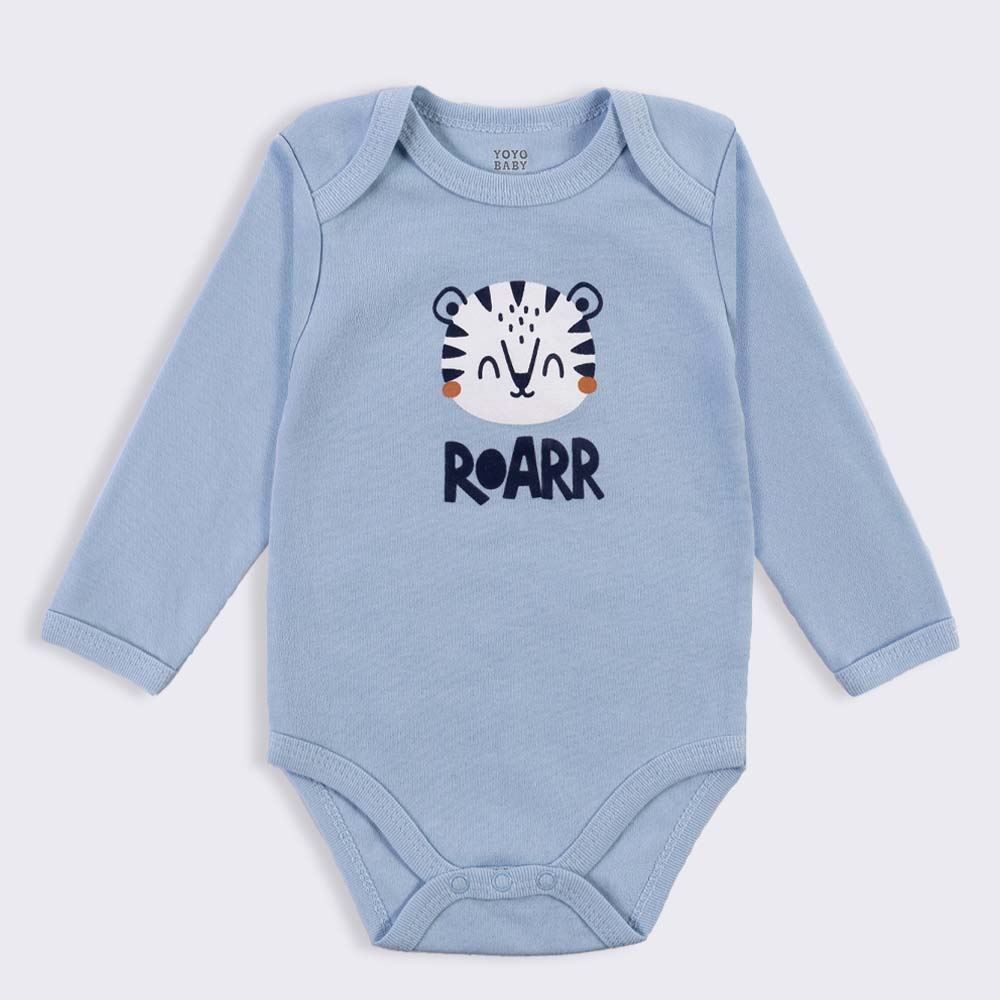 Kit Bebê Body Manga Longa 3 Peças Yoyo Baby