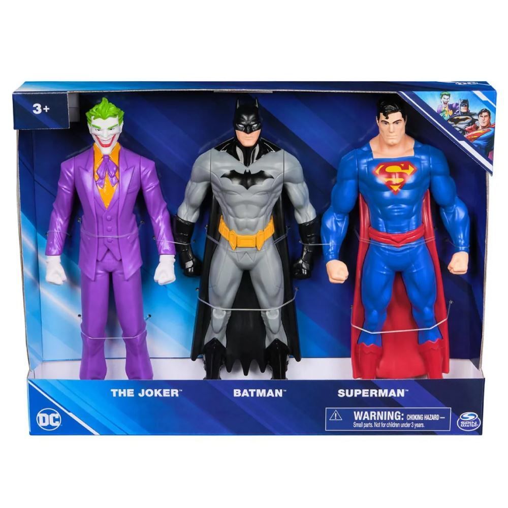 Kit Bonecos De Personagens 24 Cm Sunny Brinquedos 3 Peças - 4182