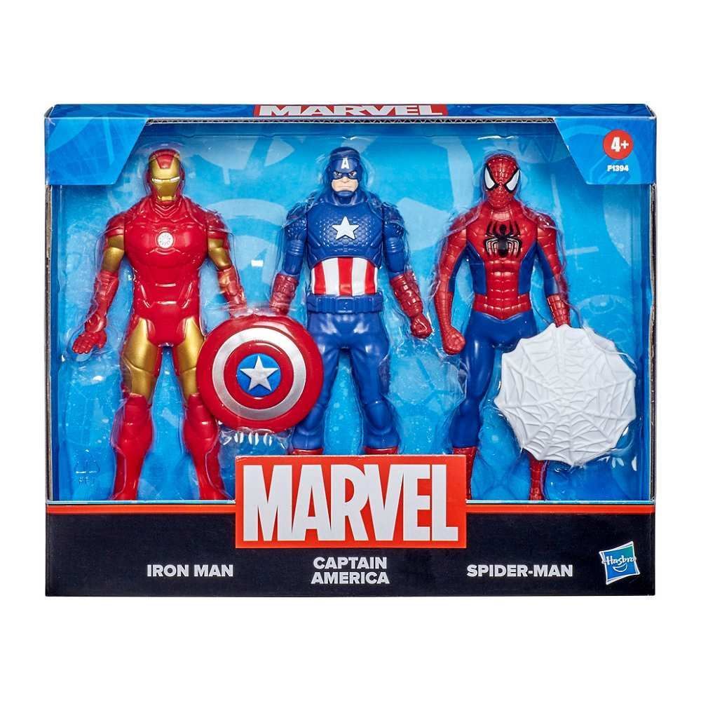Kit Bonecos Marvel Hasbro - F1394