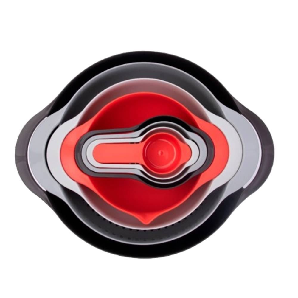 Kit Bowl Com Medidores Multifuncionais Powermaid Camesa - 8 Peças