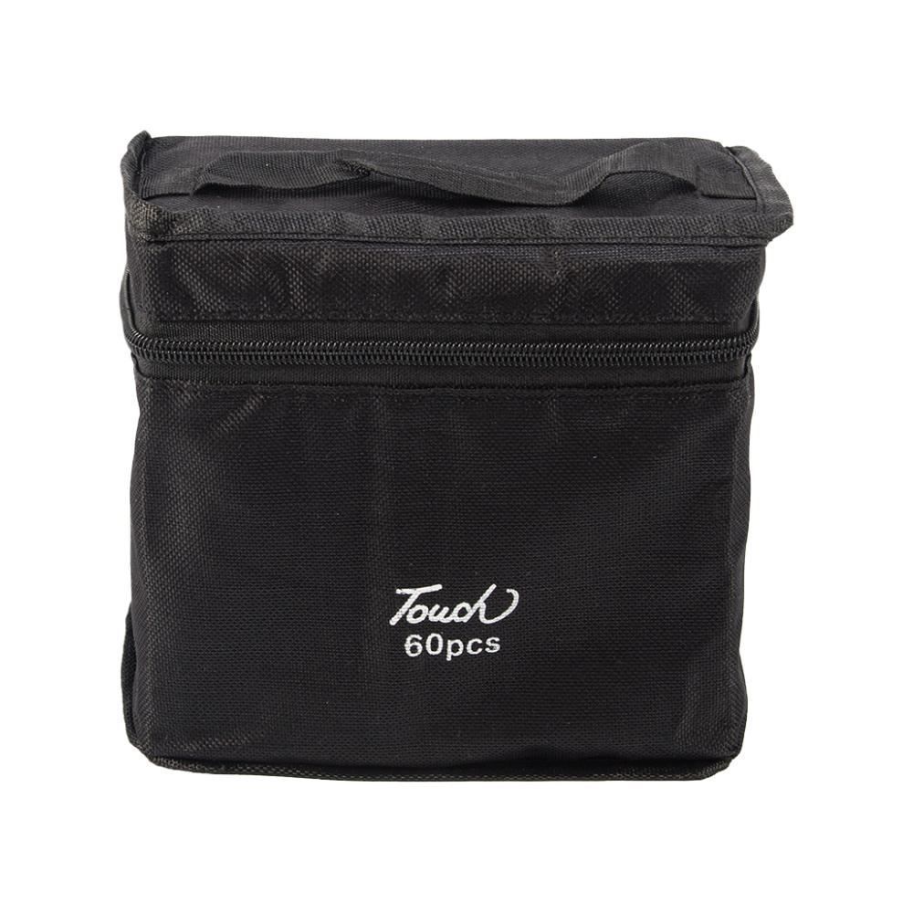 Kit Canetinhas 60 Cores Touch Ponta Dupla - Della Import