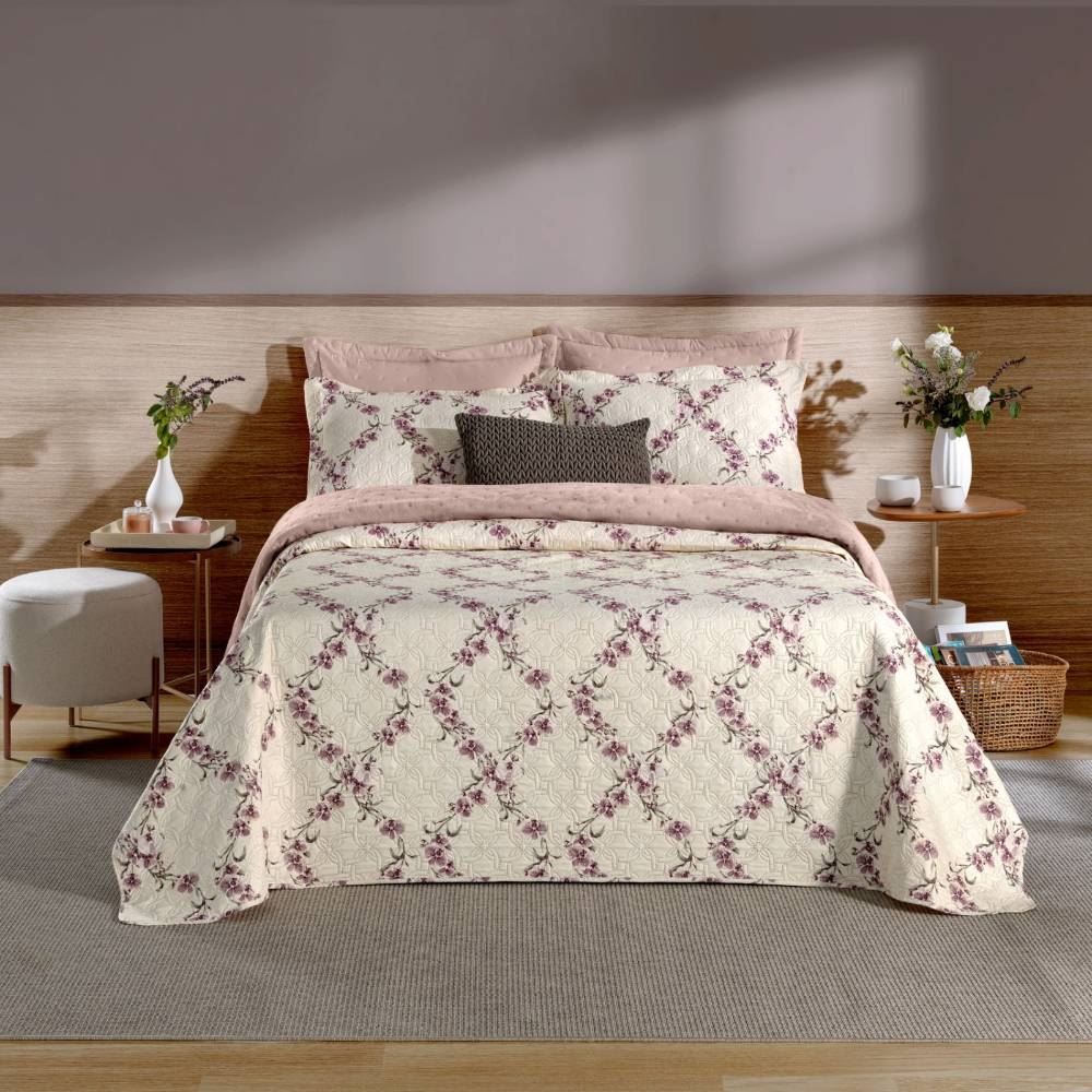 Kit Cobre Leito King Madison Havan Casa 3 Pçs - Amelie