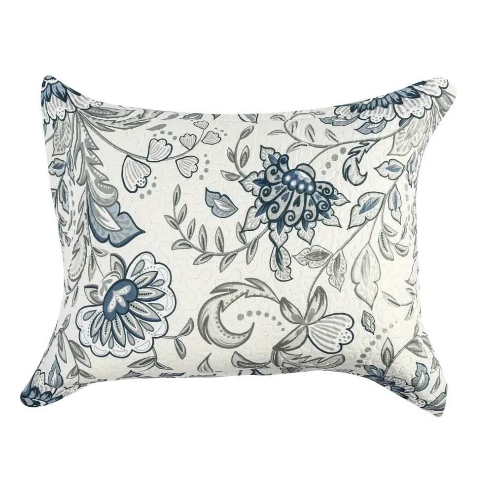 Kit Colcha Casal 100% Poliéster Havan Casa 3 Pçs - Naomi Floral