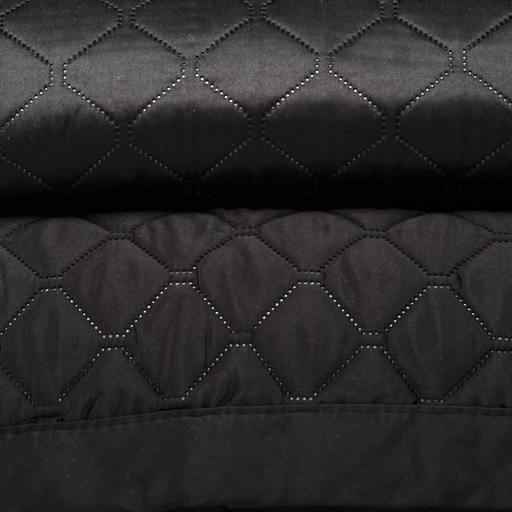 Kit Colcha Casal 100% Poliéster Havan Casa 3 Pçs - Preto