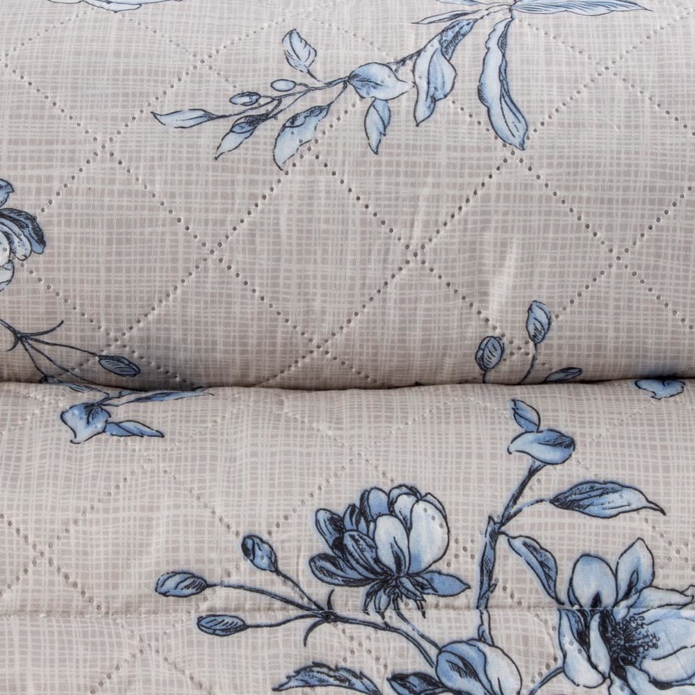 Kit Colcha King Estampada Versalhes 3 Peças Havan Casa - Arezzo Bege Floral
